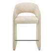 CBS12681-MR 65cm Fabric Bar Stool - Cobble Beige (Set of 2)