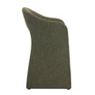 CBS12682-MR 65cm Fabric Bar Stool - Twill Green (Set of 2)
