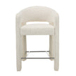 CBS12687-MR 66cm Fabric Bar Stool - Verona Ivory (Set of 2)