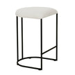 CBS8174-FH 65cm Bar Stool - Cottage White Boucle (Set of 2)