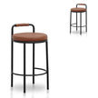 CBS8462-FHx2 65cm Bar Stool - Brown (Set of 2)