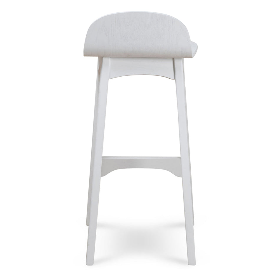 CBS8688-DR 65cm Bar Stool - Full White
