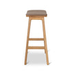 CBS8867-OW 67cm Natural Bar Stool - Mocha Brown