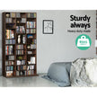 Artiss Bookshelf CD Storage Rack - BERT Walnut