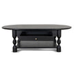 CCF10040-NI 1.4m Oval Coffee Table - Black