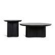 CCF10590-KD Nested Coffee Table - Full Black
