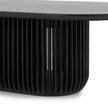 CCF10677-CU 1.3m Oval Coffee Table - Black Stain