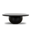 CCF10899-NI 1.3m Elm Coffee Table - Full Black