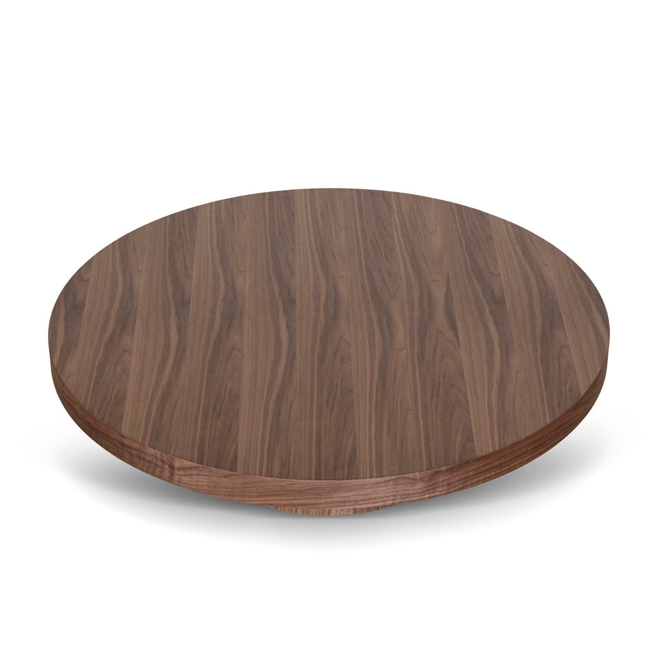 CCF10941-CN 1.1m Round Coffee Table - Walnut