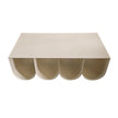 CCF12092-BC 1.1cm Coffee Table - Ivory White