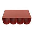 CCF12094-BC 1.1cm Coffee Table - Burgundy Red