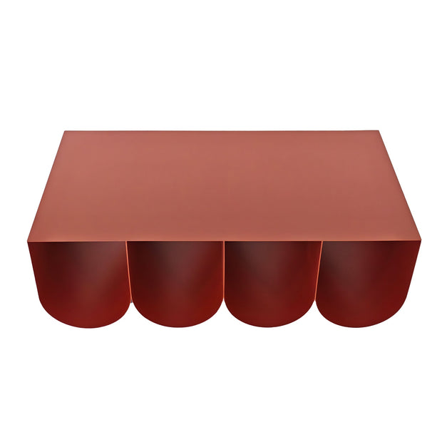 CCF12094-BC 1.1cm Coffee Table - Burgundy Red