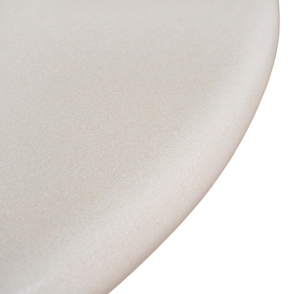 CCF12104-NY 80cm Round Coffee Table - Ivory Beige