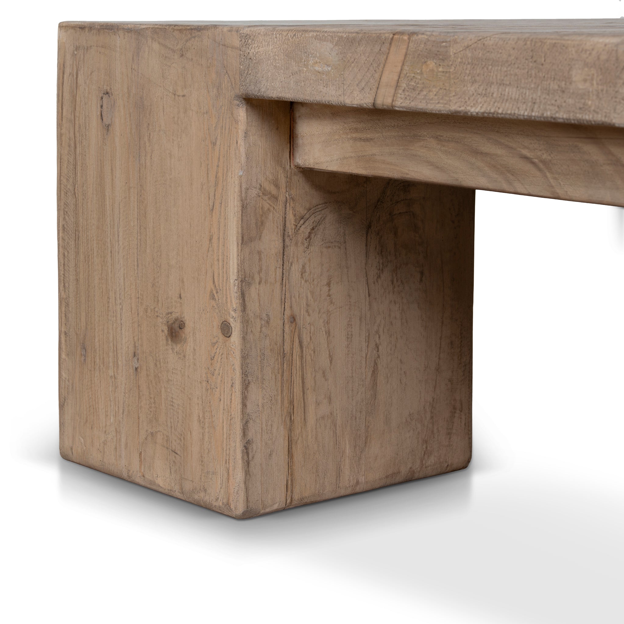 CCF12106-NA 1.1m Elm Square Coffee Table - Natural