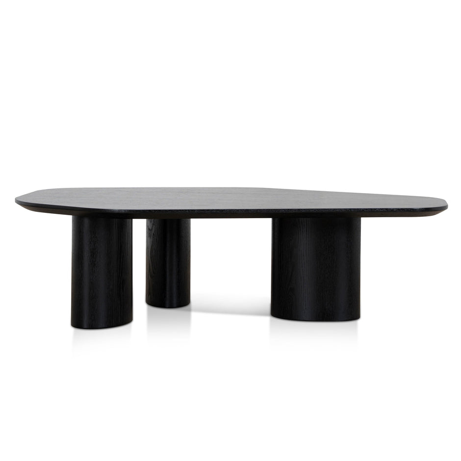 CCF12126-CI 1.09m Freeform Coffee Table - Full Black