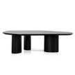 CCF12126-CI 1.09m Freeform Coffee Table - Full Black