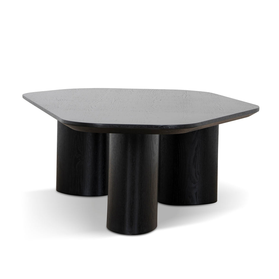 CCF12126-CI 1.09m Freeform Coffee Table - Full Black