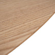 CCF12394-SD 117.5cm Coffee Table - Natural Ash Veneer - Black Legs
