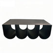 CCF12704-BC 1.1cm Coffee Table - Black