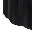 CCF6477-NI 100cm Round Coffee Table - Full Black