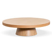 CCF6603-CN 1.1m Round Coffee Table - Natural Oak