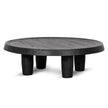CCF6952-NI 100cm Round Coffee Table - Black