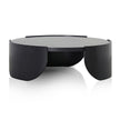 CCF8310-CN 1.1m Round Coffee Table - Black
