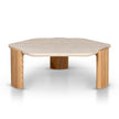 CCF8791-NY 100cm Travertine Coffee Table - Natural