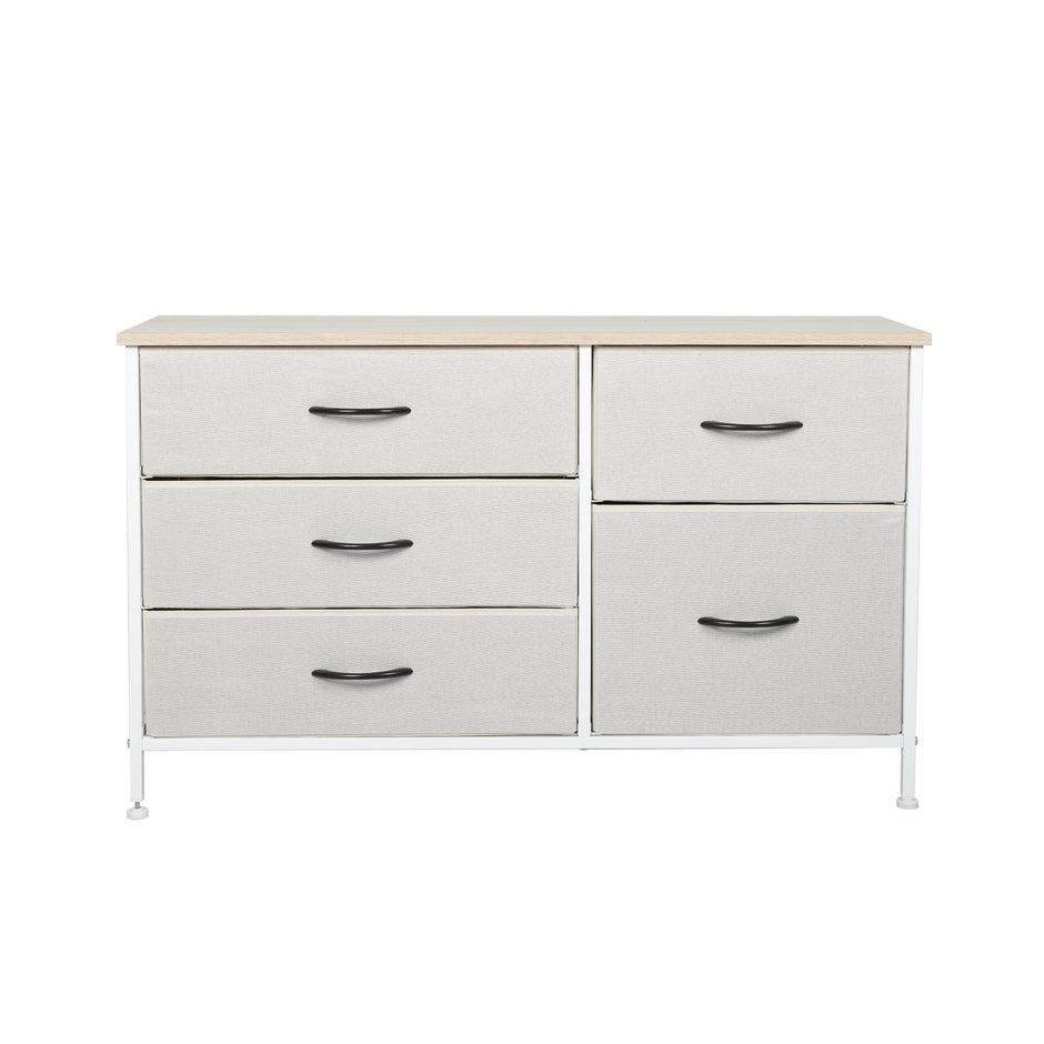 Levede Storage Cabinet Tower Chest of Beige-2018816863466819585