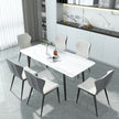 Levede Steel Dining Table 4-6 Seater 150cm-2018816891606405126
