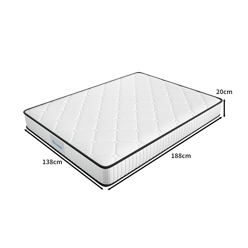 Dreamz Spring Mattress Bed Pocket Tight Double-2006733086842294274