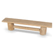 CDB10234-NA 2.06m Elm Bench - Natural