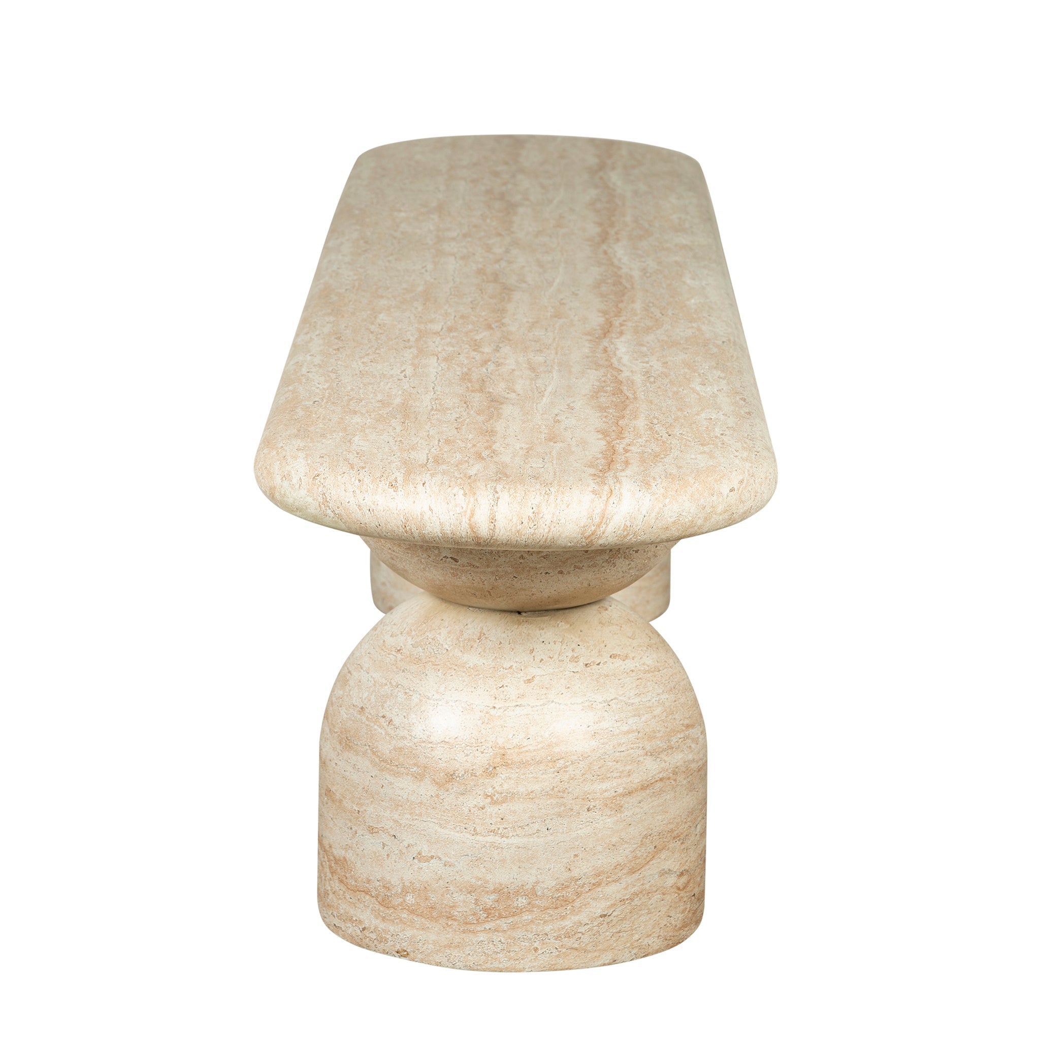 CDB12288-CO 2m Indoor Bench - Light Travertine Look