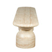 CDB12288-CO 2m Indoor Bench - Light Travertine Look