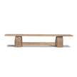 CDB12527-NA 2.5m Elm Bench - Natural