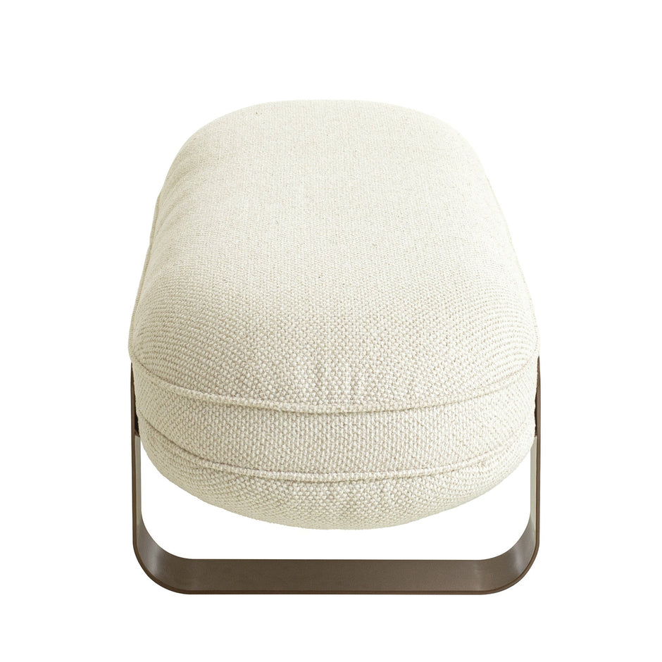 CDB12560-IG 1.5m Long Bench - Soft Ivory
