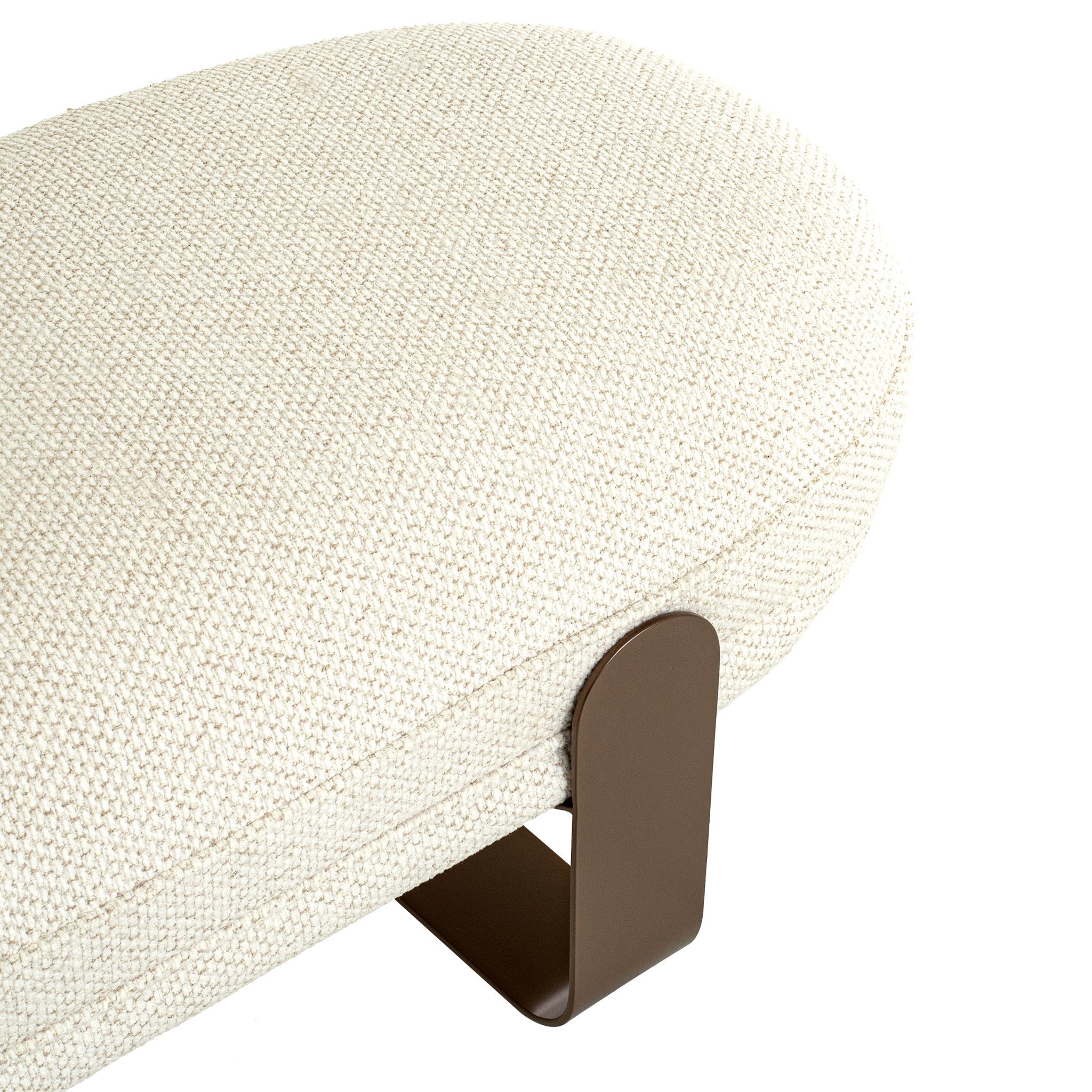 CDB12560-IG 1.5m Long Bench - Soft Ivory
