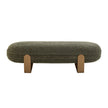 CDB12561-IG 1.5m Long Bench - Woven Green
