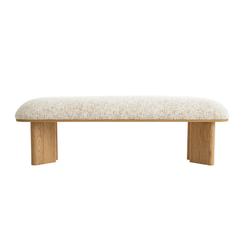 CDB12566-IG 1.5m Natural Bench - Plush Beige