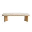 CDB12566-IG 1.5m Natural Bench - Plush Beige