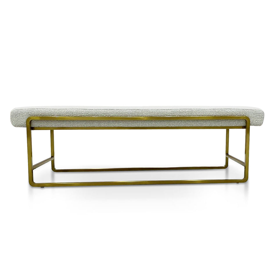 CDB8946-BS 1.52m Bench - Pearl Grey Boucle