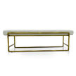 CDB8946-BS 1.52m Bench - Pearl Grey Boucle