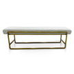CDB8946-BS 1.52m Bench - Pearl Grey Boucle