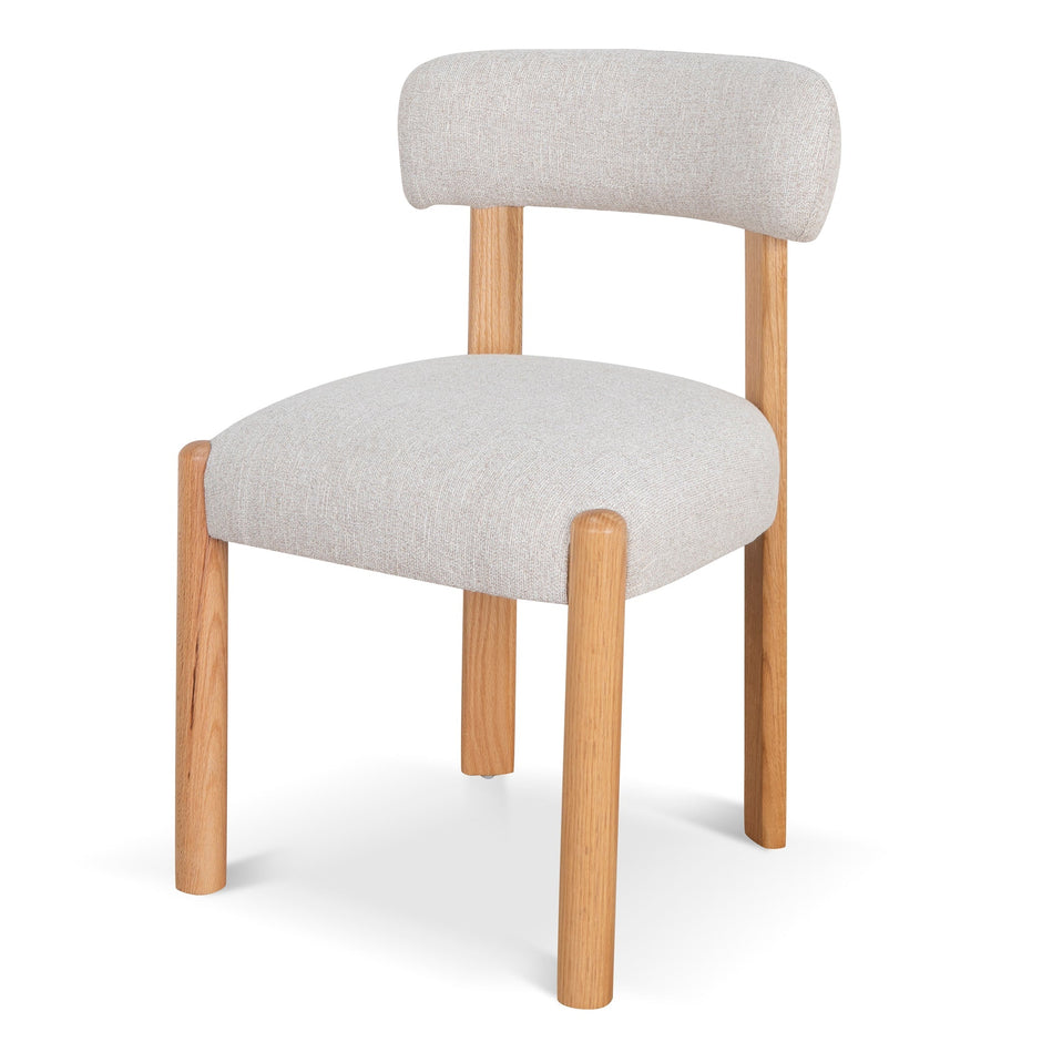 CDC10148-MY Fabric Dining Chair - Coastal Beige (Set of 2)