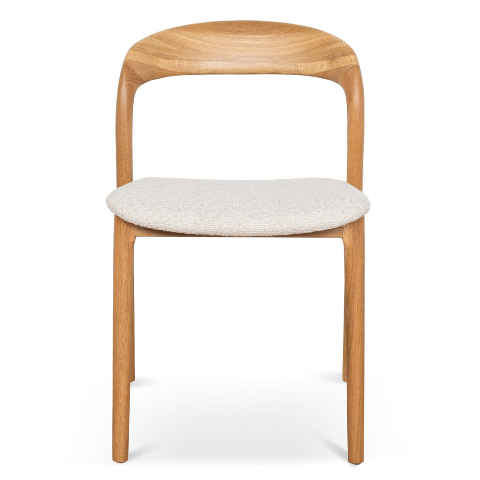CDC10182-SD Natural Dining Chair - Beige (Set of 2)