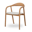 CDC10183-SD Natural Dining Armchair - Beige (Set of 2)