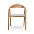 CDC10183-SD Natural Dining Armchair - Beige (Set of 2)