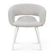 CDC10193-FH White Dining Chair - Clay Grey (Set of 2)