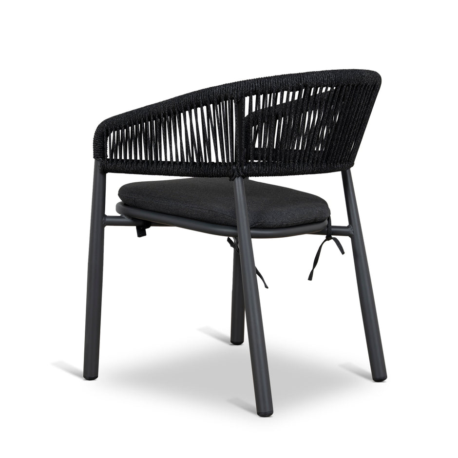 CDC10303-ID Outdoor Dining Chair - Charcoal (Set of 2)