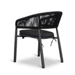 CDC10303-ID Outdoor Dining Chair - Charcoal (Set of 2)